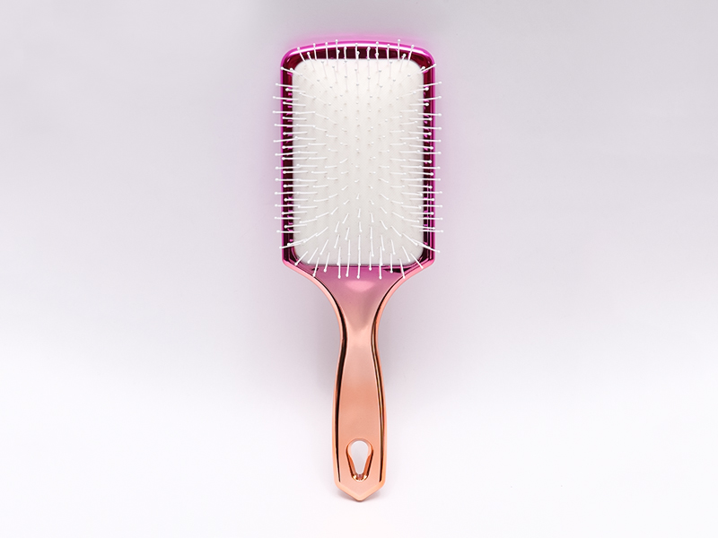 Spazzola per capelli districante con palette di colori sfumati