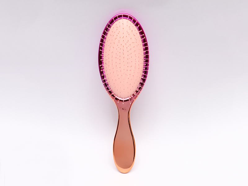 Spazzola per capelli districante con palette di colori sfumati