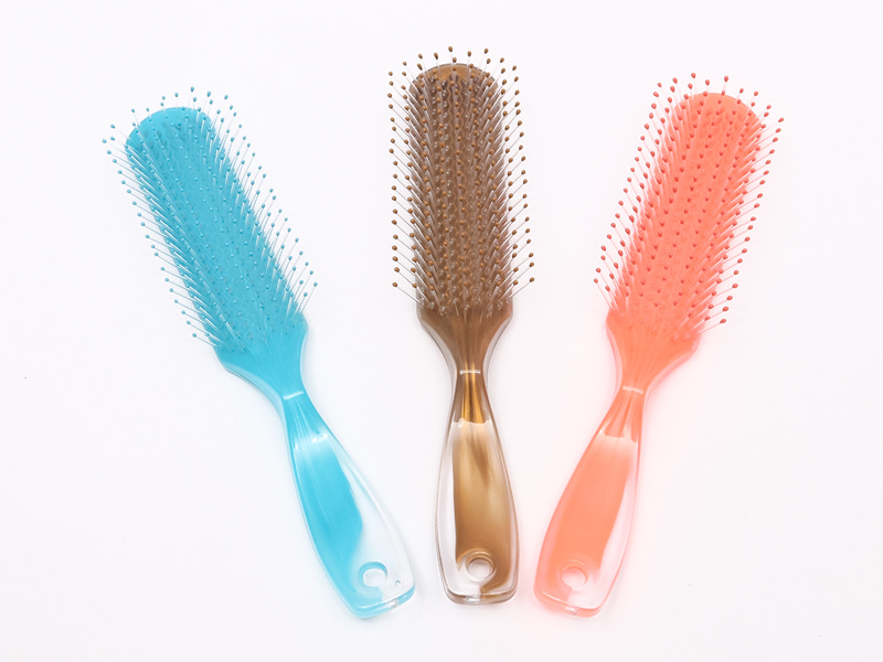Spazzola per capelli con perno in nylon ventilato