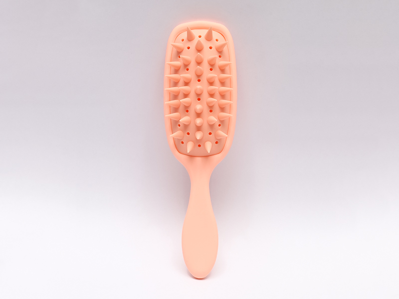 Spazzola districante per massaggio alla testa in silicone