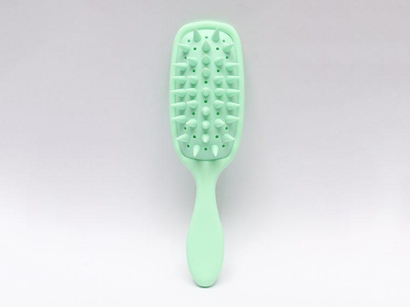 Spazzola districante per massaggio alla testa in silicone