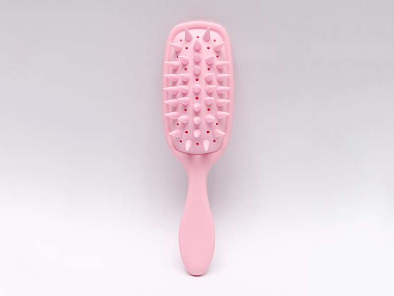 Spazzola districante per massaggio alla testa in silicone
