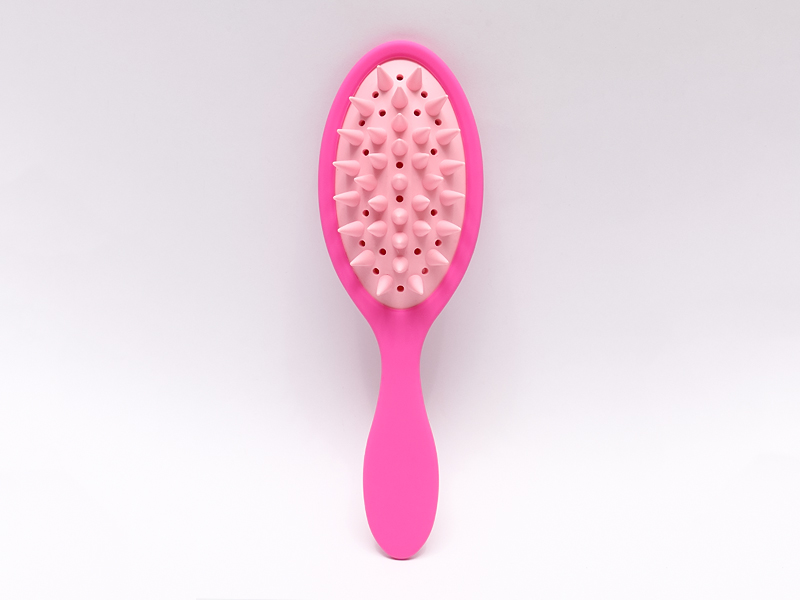 Spazzola districante per massaggio alla testa in silicone