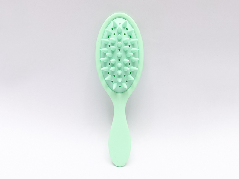 Spazzola districante per massaggio alla testa in silicone