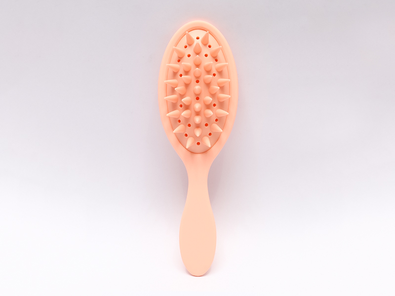 Spazzola districante per massaggio alla testa in silicone