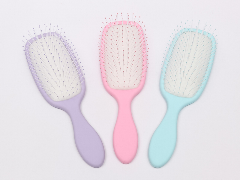 Spazzola districante per massaggio alla testa in silicone