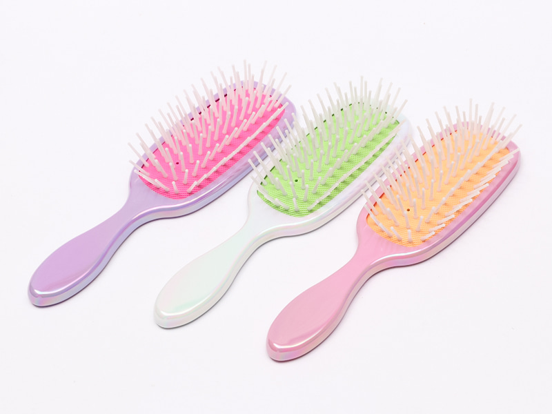 Spazzola per capelli districante per extension in plastica ecologica PLA