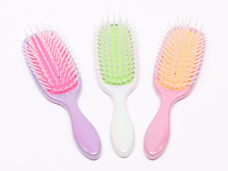 Spazzola per capelli districante per extension in plastica ecologica PLA