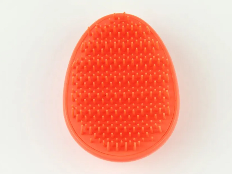 Mini spazzola per capelli per bambini a forma di uovo