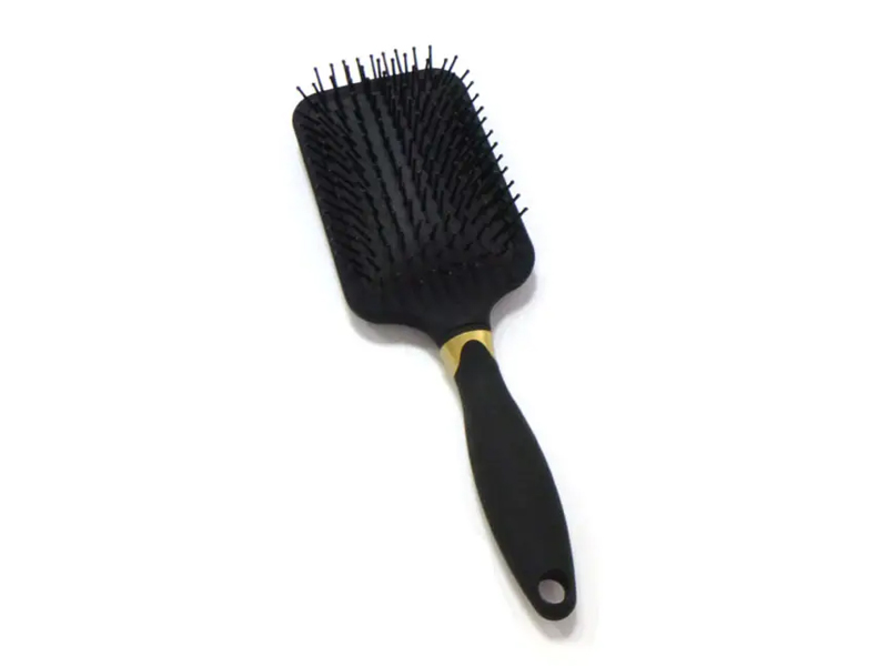 Spazzola per capelli districante con rivestimento in gomma