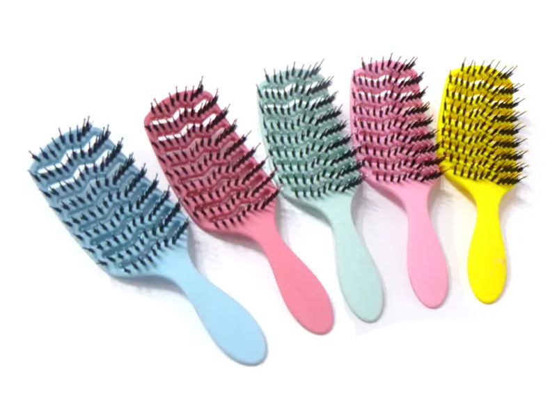 Spazzola per capelli districante con setole