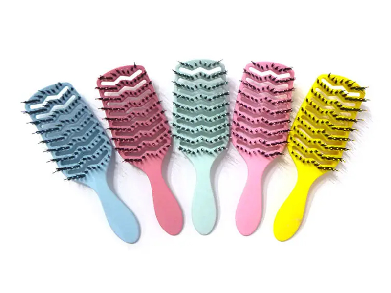 Spazzola per capelli districante con setole