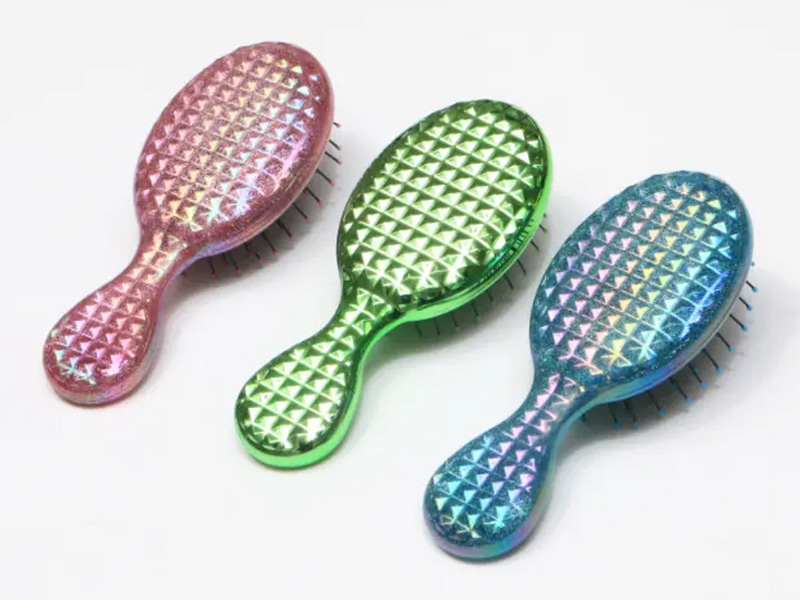 Mini spazzola districante lucida per bambini