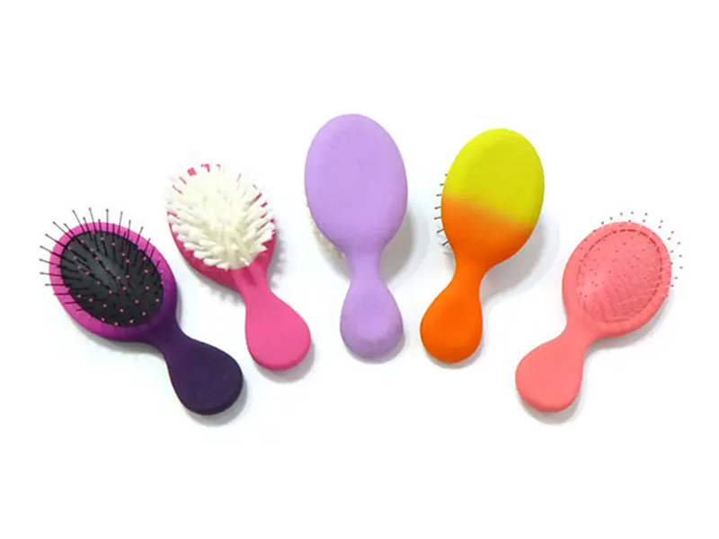 Spazzola per capelli Brosse a Cheveux Afro Tangle da uomo con rivestimento in gomma