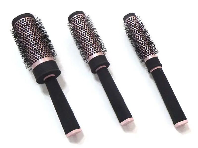 Set di spazzole per capelli rotonde da salone