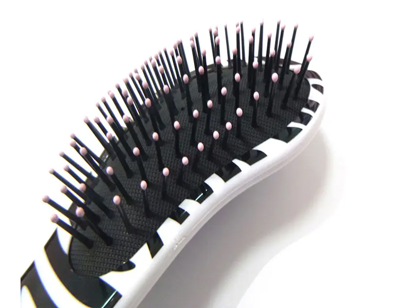 Pettine per shampoo per capelli con trama lisciante rotonda