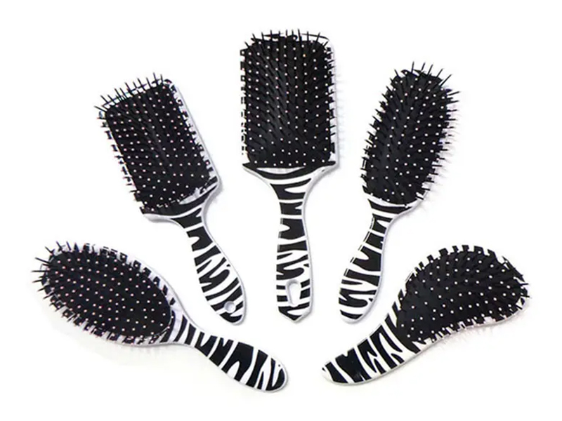 Spazzola per capelli in plastica Deman districante