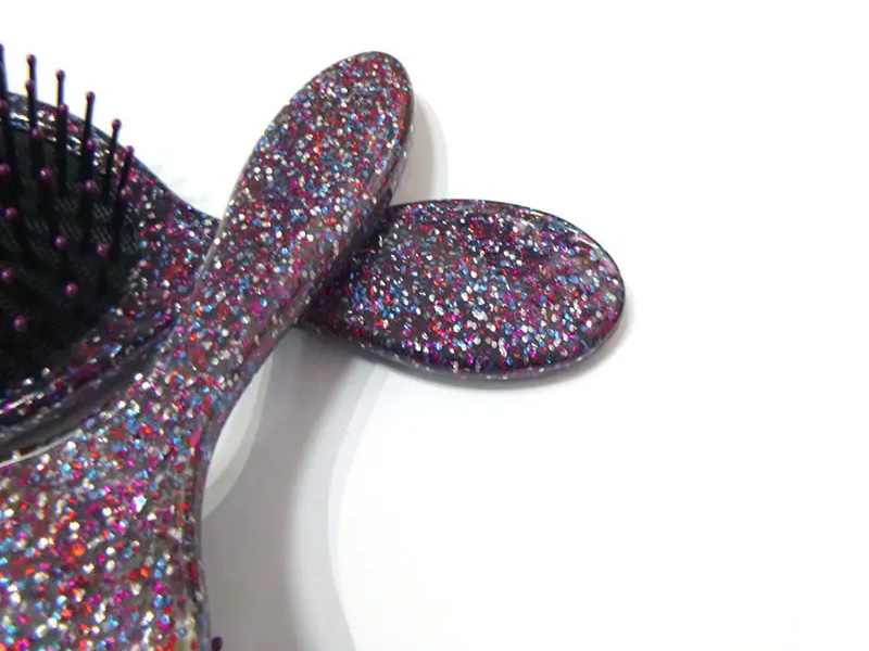 Pettine districante grande con paillettes