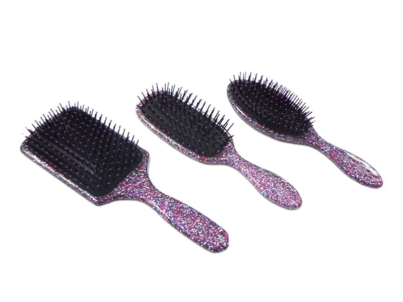 Pettine districante grande con paillettes