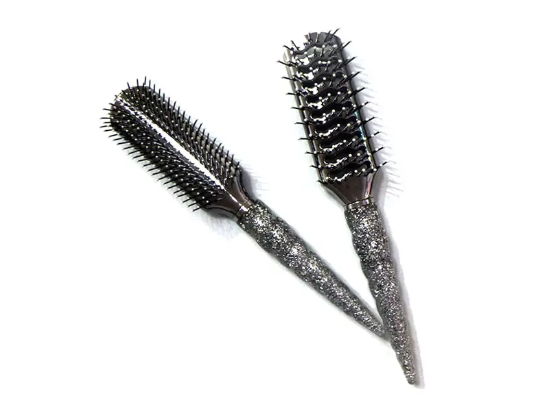 Asciugacapelli rotondo districante per capelli ricci, asciugatura a caldo