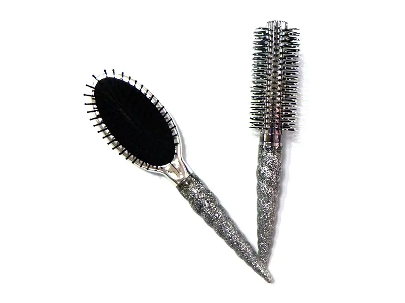 Asciugacapelli rotondo districante per capelli ricci, asciugatura a caldo