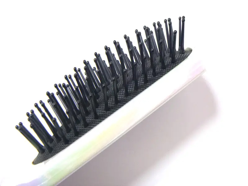 Spazzola per capelli resistente al calore in carbonio districante per massaggio naturale