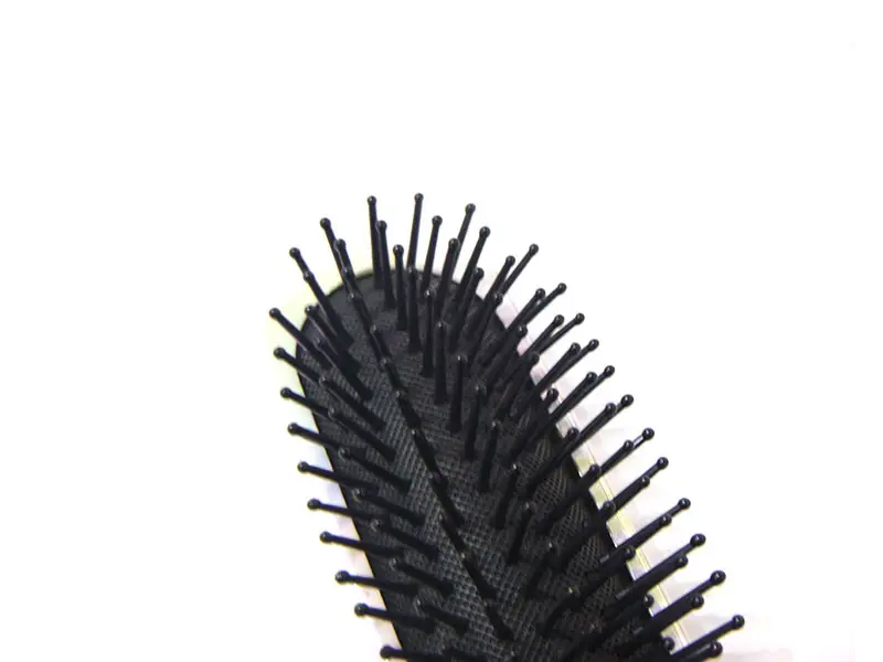 Spazzola per capelli resistente al calore in carbonio districante per massaggio naturale