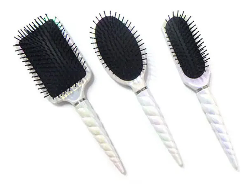 Spazzola per capelli elettrolitica con estensione dei capelli