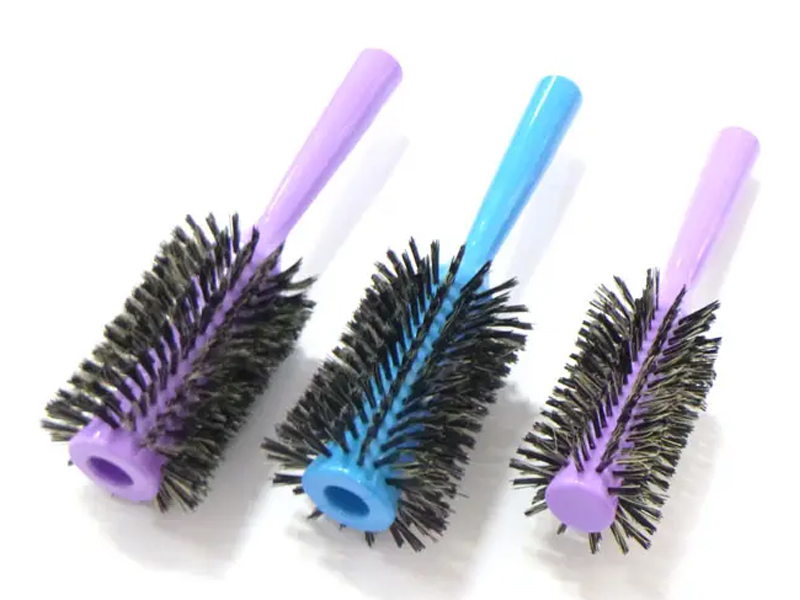 Spazzola per capelli Lg con manico in plastica per arricciatura dell'asciugatrice