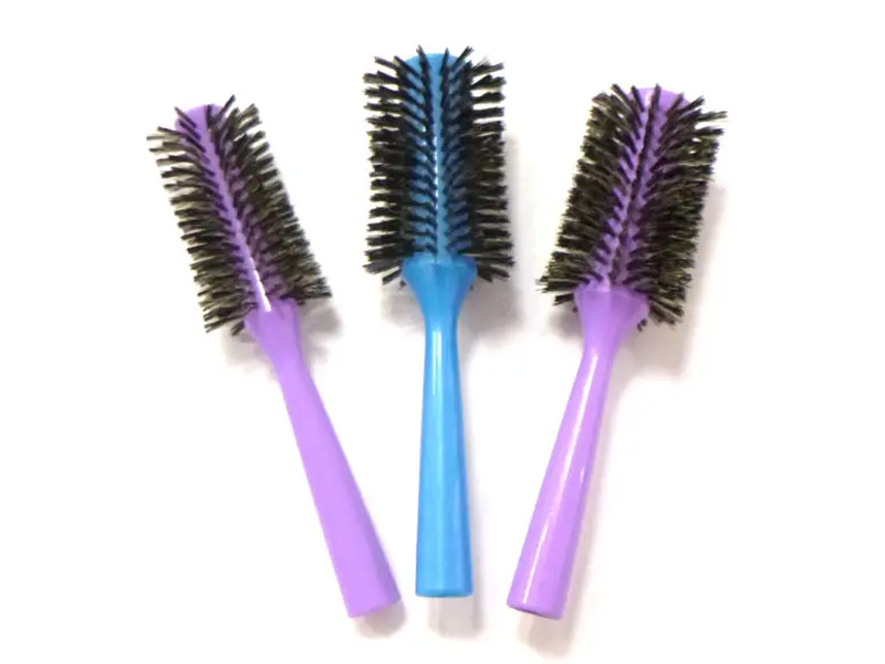 Spazzola per capelli Lg con manico in plastica per arricciatura dell'asciugatrice