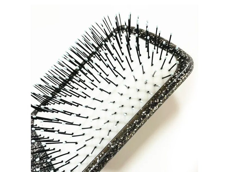 Spazzola per capelli a paletta facile da pulire