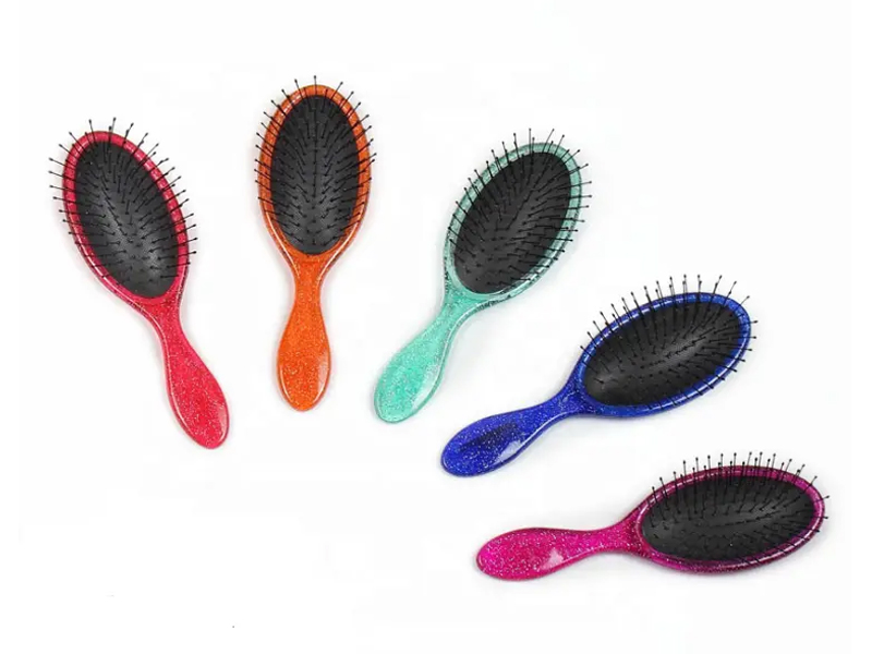 Spazzola per capelli districante ovale in plastica ABS
