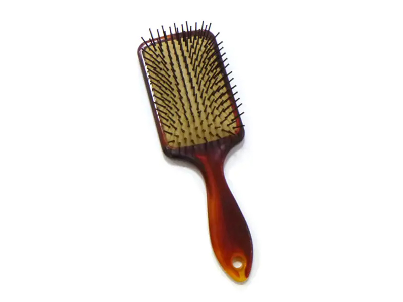 Spazzola per capelli districante color ambra