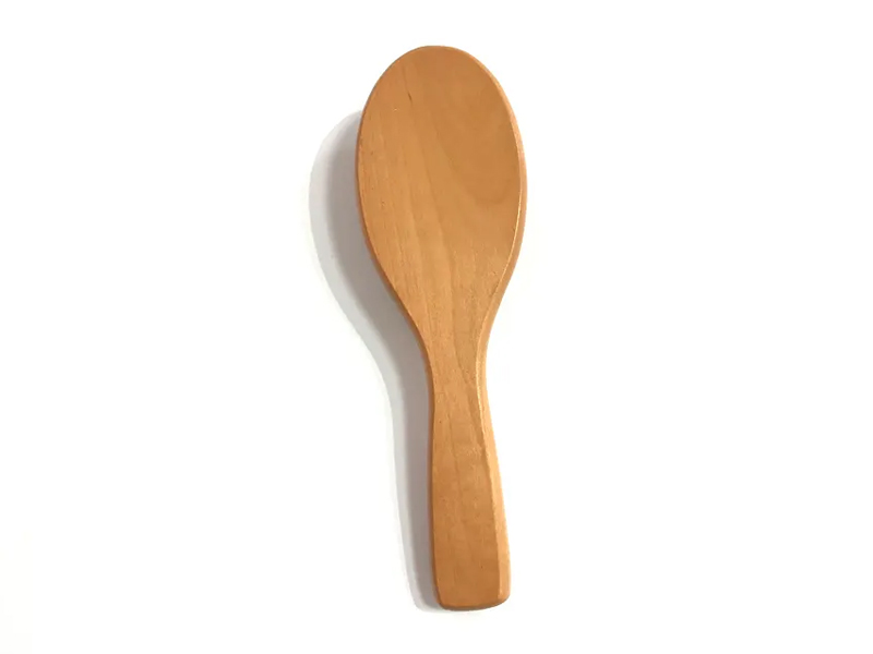 Spazzola per capelli da massaggio in legno Baby Paddle