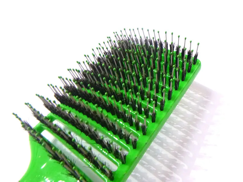 Spazzola per capelli districante in plastica