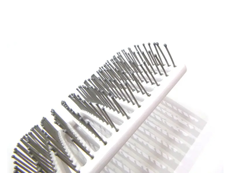 Spazzola per capelli districante in plastica