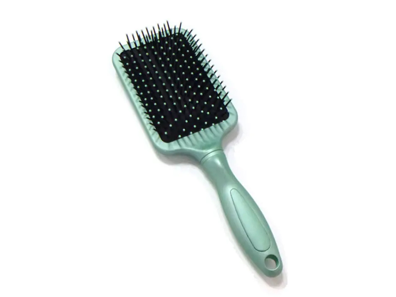Piastra per capelli con spazzole per asciugatura