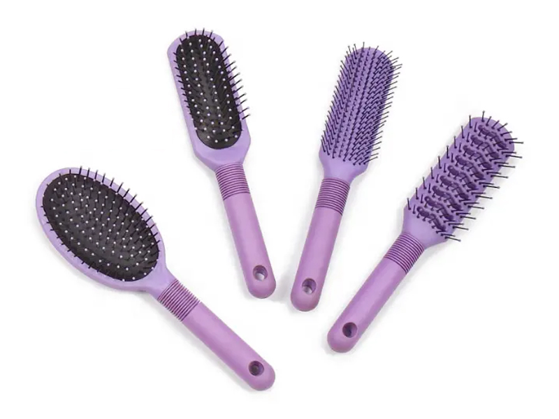 Set di spazzole per capelli districanti soft touch