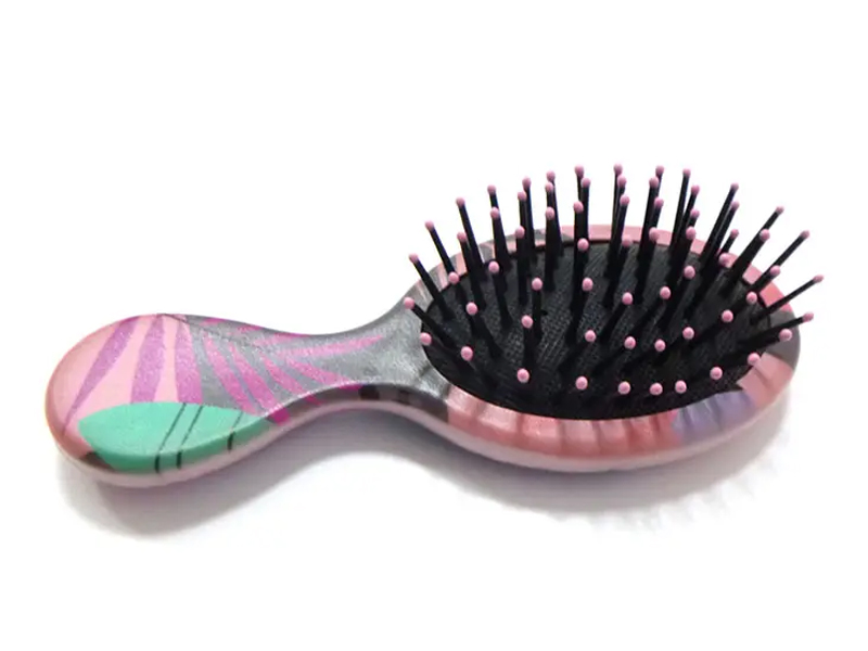 Pettine da colorare per massaggiatore per capelli a paletta districante per bambini